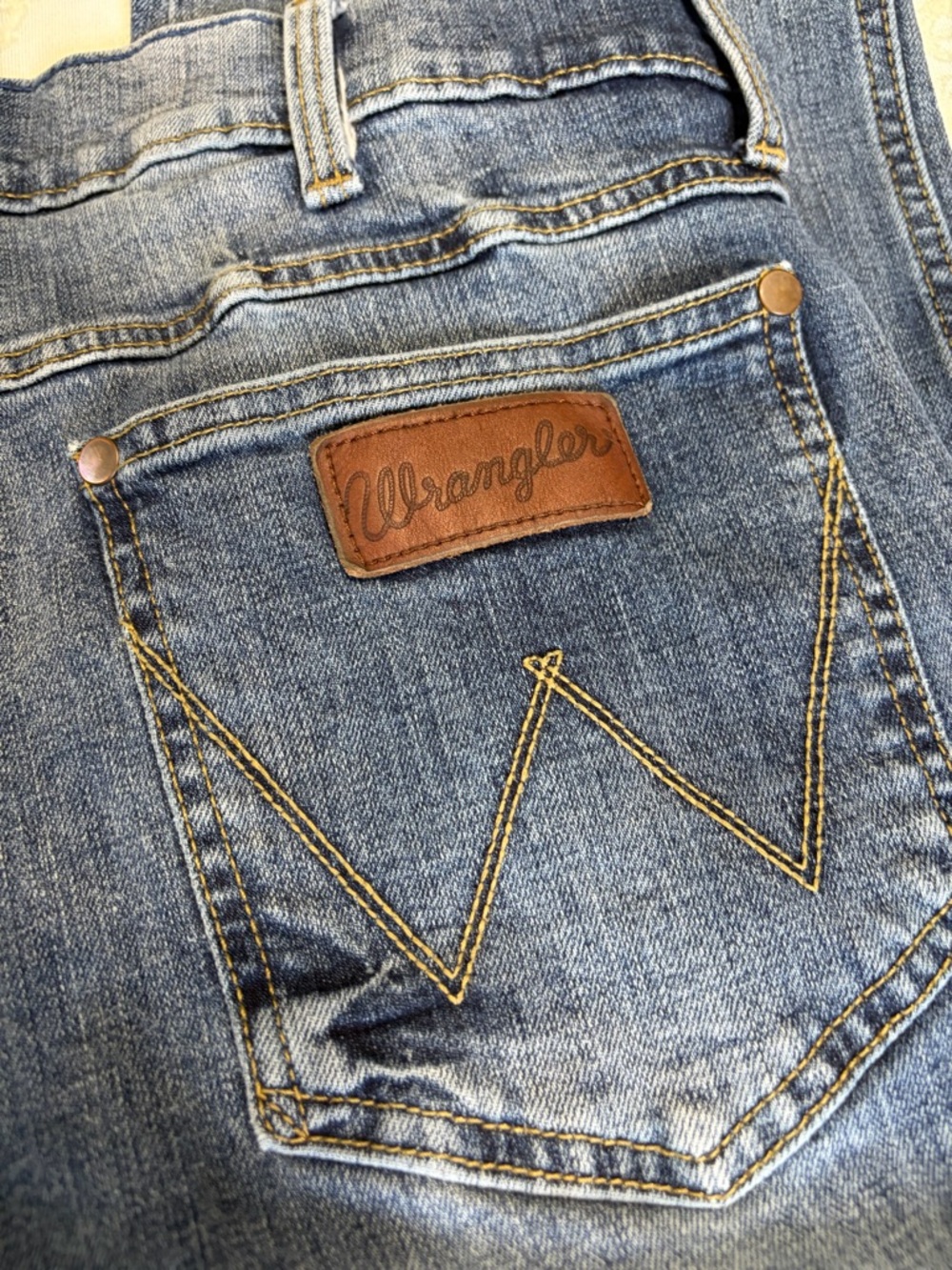 Wrangler Retro Slim Bootcut Jeans Size 33 x 29 - Picture 5 of 9